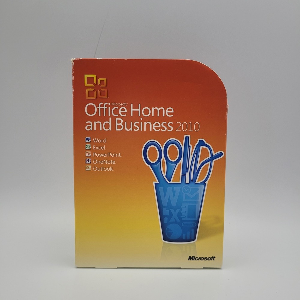 Microsoft Office Home and Business 2010 With Product Key And Disc